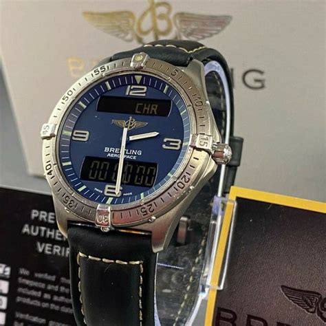 breitling aerospace leather strap.